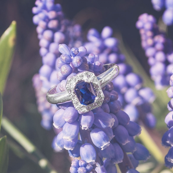 FREA Sapphire Silver Ring