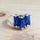 BLUE HAZEL Silver Ring