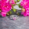 PINK ESME Silver Ring