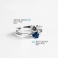 BLUE ARDEN Silver Ring