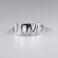 LOVE Silver Ring