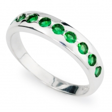 GREEN SACHA Silver Ring