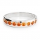 ORANGE SACHA Silver Ring