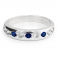 BLUE SACHA Silver Ring