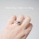 WHITE LORI Silver Ring