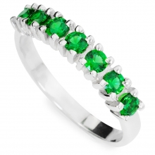 GREEN LORI Silver Ring