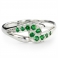 GREEN SARITA Silver Ring