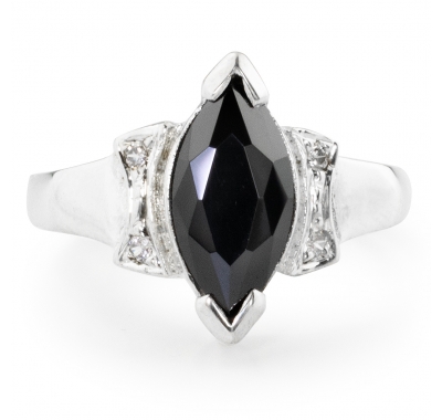 BLACK MARTITA Silver Ring