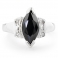 BLACK MARTITA Silver Ring