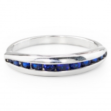 BLUE ONZE Silver Ring