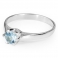 AQUAMARINE TIAMO Ring