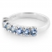 AQUAMARINE LORI Silver Ring