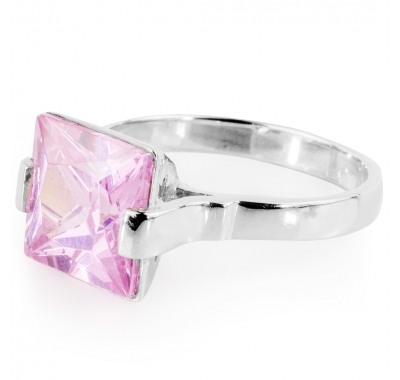 PINK VELVET Cocktail Ring