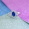 AMIRRA Sapphire Silver Ring