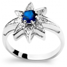 STAR Nickel-Free Silver Ring