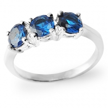 BLUE ALPIN Silver Ring