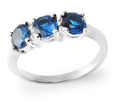 BLUE ALPIN Silver Ring