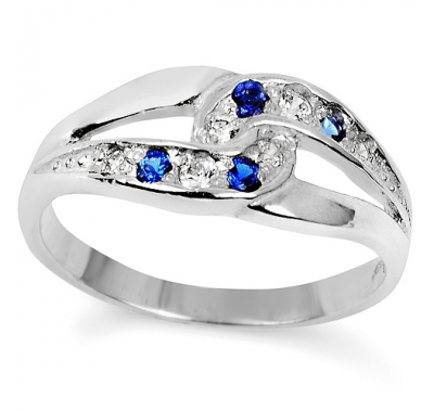 BLUE SARITA Silver Ring