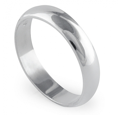 AVENIR 4.5mm Silver Band Ring