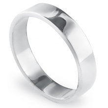 AFFECTION 4.5mm Silver Band