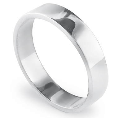 AFFECTION 4.5mm Silver Band