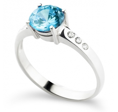 AQUAMARINE GEORGETTE Ring