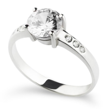 GEORGETTE silver ring