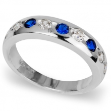 BLUE SACHA Silver Ring