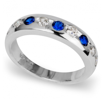 BLUE SACHA Silver Ring