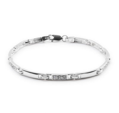 GRETA Silver Bracelet, Size L
