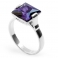 VIOLET VELVET Cocktail Ring