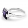 VIOLET VELVET Cocktail Ring