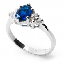 BLUE LOLA Silver Ring