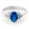 BLUE LOLA Silver Ring