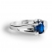 KIM Sapphire Silver Ring