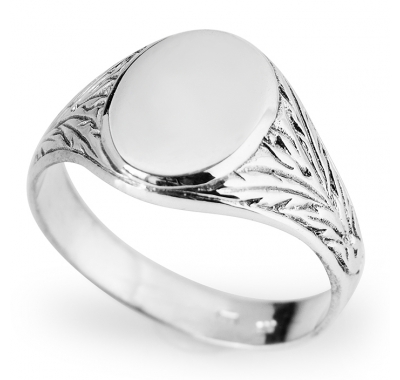 EROL Silver Signet Ring