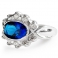 BLUE LAGOON Silver Ring