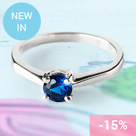 BLUE ARDEN Silver Ring