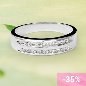 SEVANTI Silver Ring