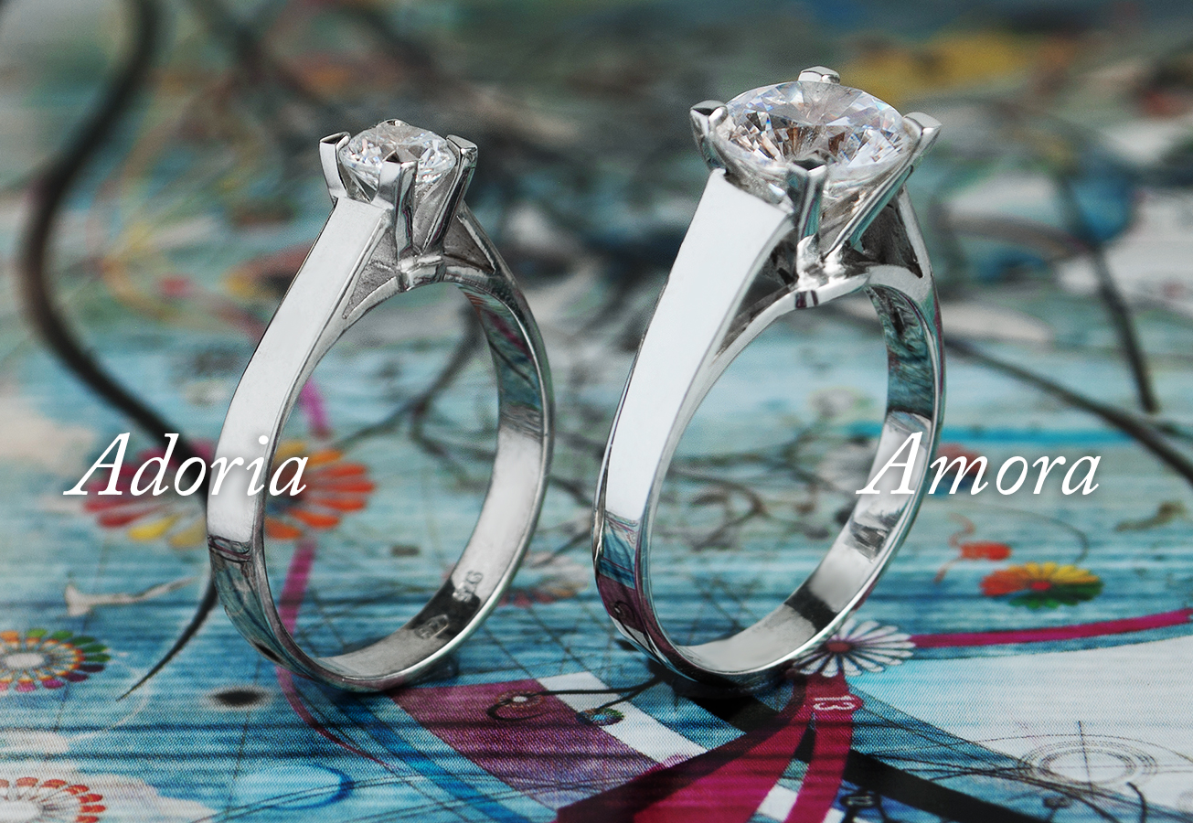 Comparing Adoria and Amora Silver Rings