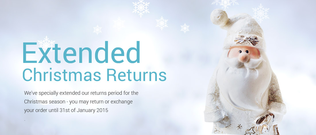 Extended Christmas Returns Policy