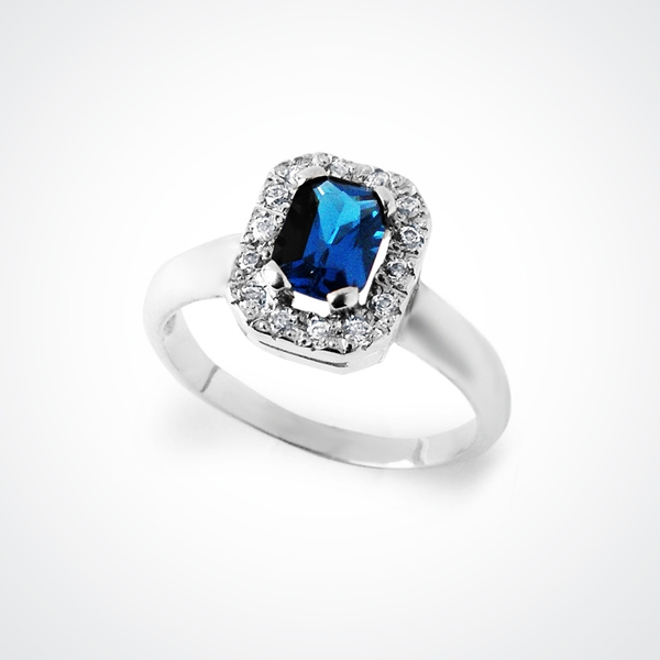 FREA Sapphire Silver Ring