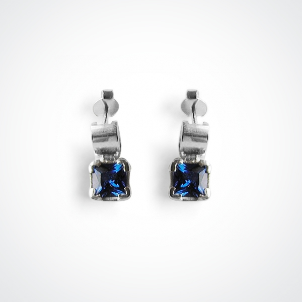 RIO Silver Sapphire Earrings
