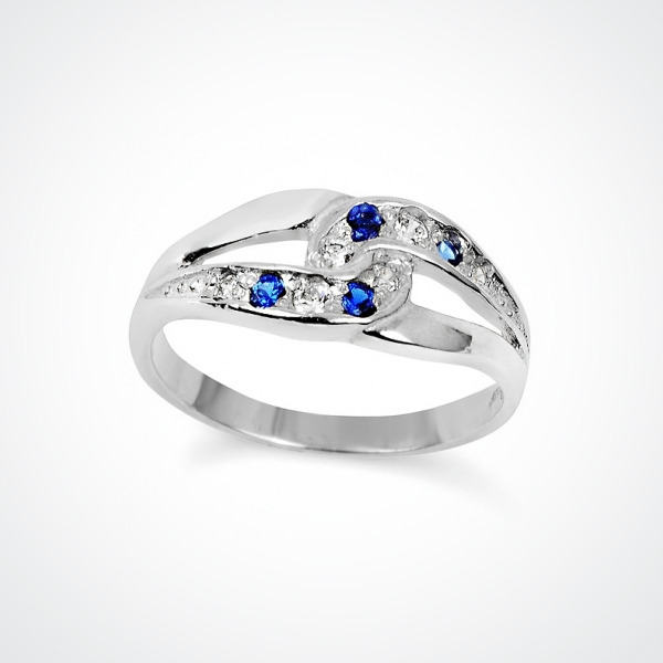 SARITA Silver Sapphire Ring