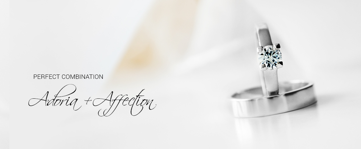 Ring Matcher: Adoria Silver Ring and Affection Silver Band